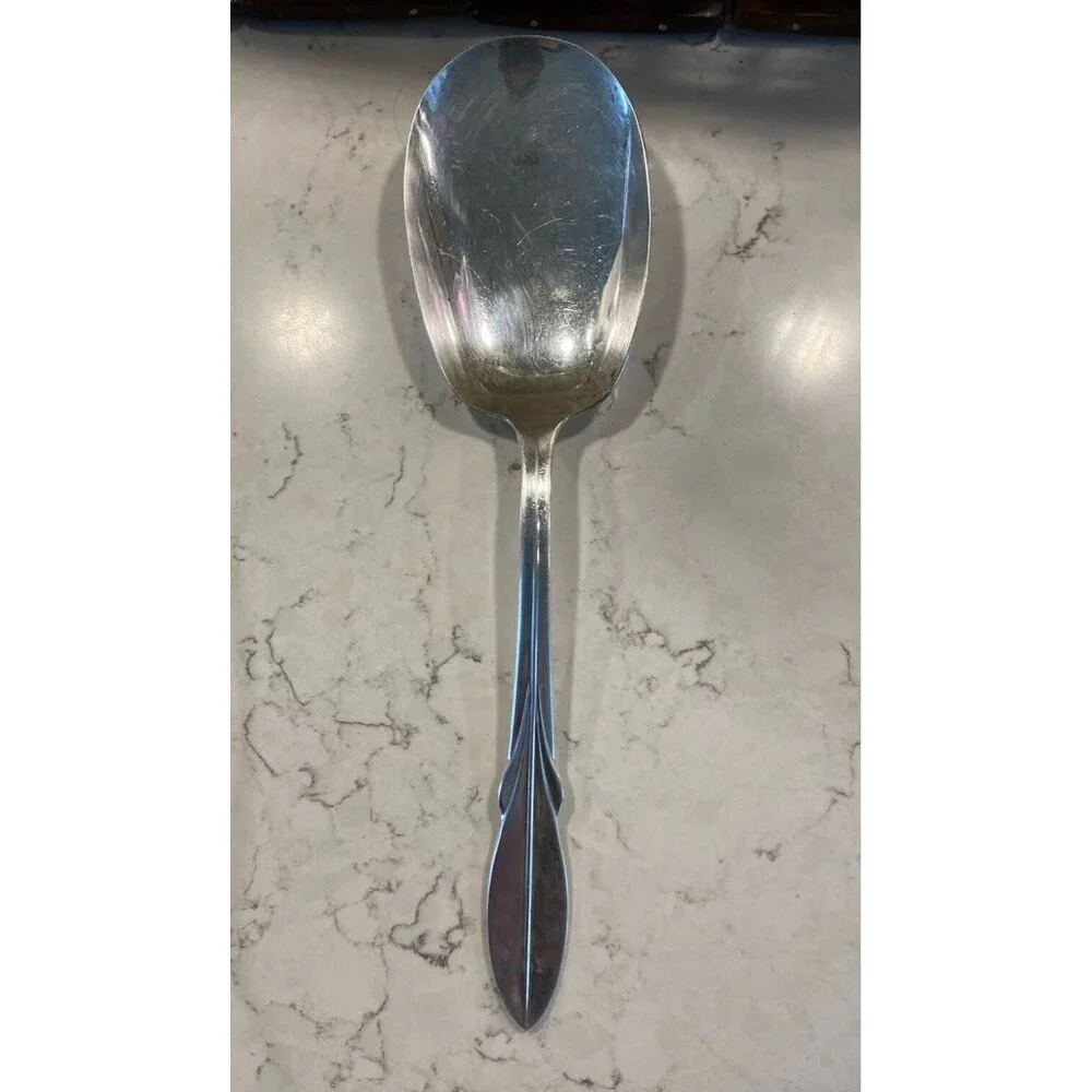 1961 El California Serving Spoon & Fork Set Wm William Rogers Mfg Co. 9